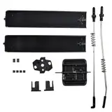 cantondz Seitenfenster Reparatursatz Seitenfenster Schiebefenster Reparatursatz 1xReparatursatz Schiebe-Seitenfenster Kompatibel mit VW Transporter T5 T6 7H0847781B 7H0847788A 7H0847785