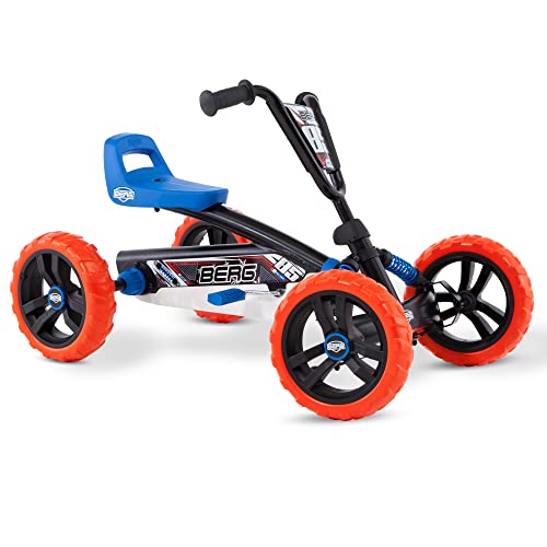 BERG Buzzy Nitro Pedal Gokart, Kinderfahrzeug, Tretauto, Kinderspielzeug, Hohe Sicherheid und Stabilität, Kettcar ab 2 Jahre