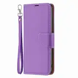 Beddouuk Handyhülle für Samsung Galaxy A15 Hülle mit Kartenfächer Ständer Schutzhülle,PU Leder Flip Case für Samsung Galaxy A15,Lederhülle Tasche für Samsung Galaxy A15,Lila