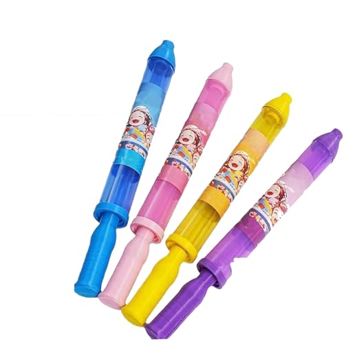 Wassersprühspielzeug Im Feuerwerksstil, Pusher Typ Spaß Feuerwerk Wasserstrahl Spray Spielzeug, Für Den Pool, Partyunterhaltung Water Squirter (4Pcs Mix)