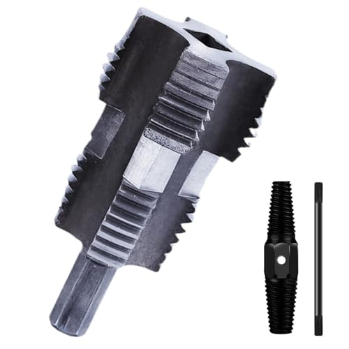Rohr-Innengewindeschneider – Gewindeschneidsatz für Wasserrohre, Zubehör für die Sanitärwartung, Hochleistungs-Sanitärwerkzeug, Sanitärreparatur zu Hause, 1/2", 3/4", 1" Innengewindeschneider für Wass