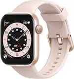 Smartwatch Damen Herren, 1,85" HD Touch Fitnessuhr mit Telefonfunktion, 140+Sportmodi Smart Watch Fitness Tracker mit Pulsmesser Schlafmonitor Schrittzähler, IP68 Wasserdicht Sportuhr für iOS Android