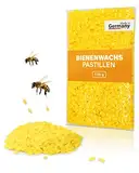 dakamilech 2013001 Bienenwachs - Wachspastillen - Pastillen aus Bienenwachs - Herstellung von Naturkosmetik - Naturwachs für Kerzen 100 g