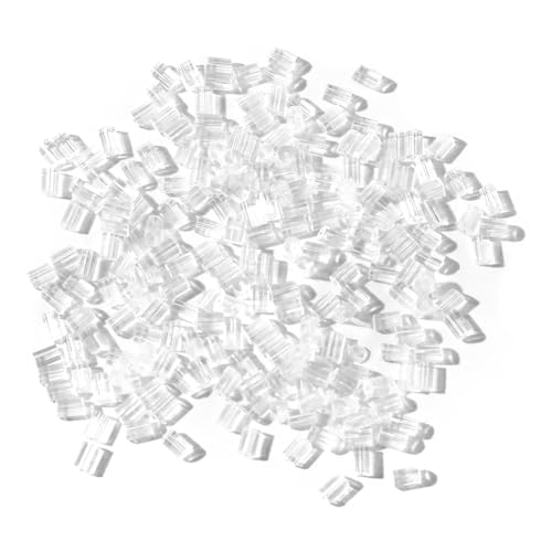 200 Stk Ohrring Verschluss,Ohrring Stecker Verschluss Silikon,Ohrringe Verschlüsse Hinten,Ohrringverschlüsse Stecker Verschluss,für Ohrstecker Ohrringe Hakenohrringe Klar Hypoallergen Ohrring Stopper