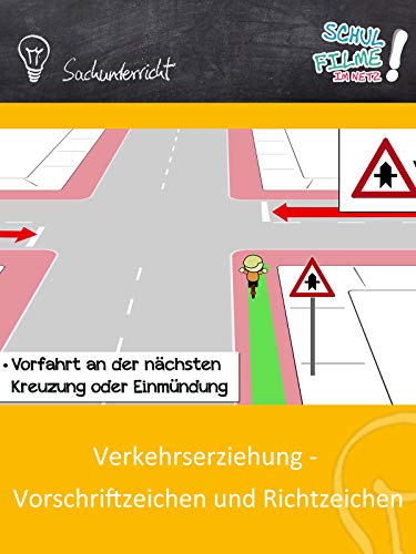 Verkehrserziehung - Vorschriftzeichen und Richtzeichen