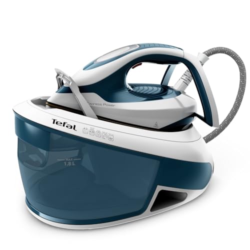 Tefal SV8111 Express Power SV8111 Dampfbügelstation 2800W Blau-Weiß