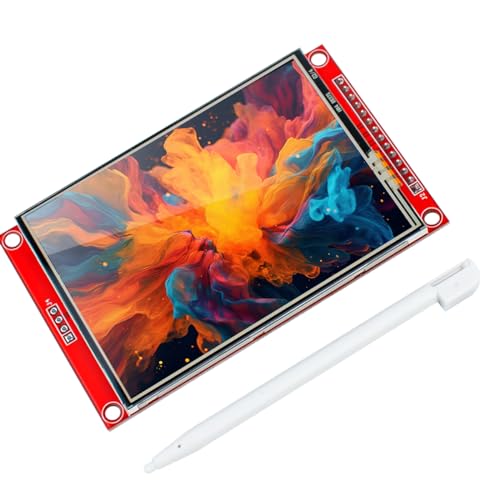 LAFVIN 3.2 inch TFT LCD Touch Display Shield Module 320x240 SPI Serial ILI9341 with Touch Pen Compatible with Arduino