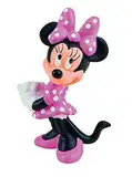 Bullyland 15349 - Spielfigur Walt Disney Minnie Mouse, ca. 6,9 cm, detailgetreu, ideal als kleines Geschenk für Kinder ab 3 Jahren