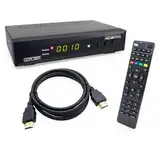 GALLUNOPTIMAL Combo-Receiver DVB-C & DVB-T2 H265 mit HDMI-Kabel & Aufnahmefunktion geeignet für jeden Kabel-Anbieter UND dem Empfang von allen freien DVB-T2 Sendern via Antenne Deutschland + Europa