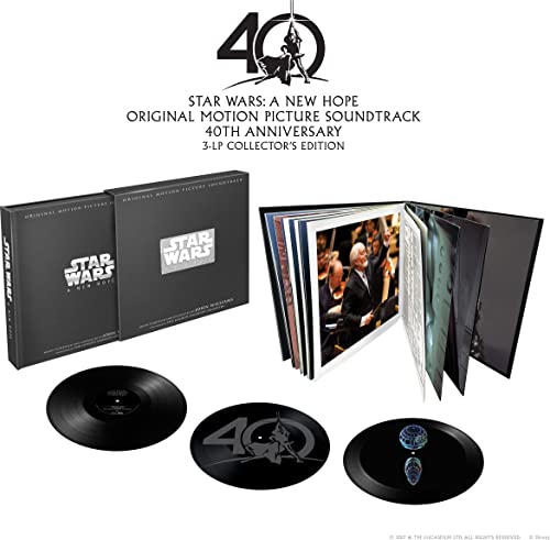 Star Wars: A New Hope – 40th Anniversary 3-LP Collector’s Edition [Vinyl LP]