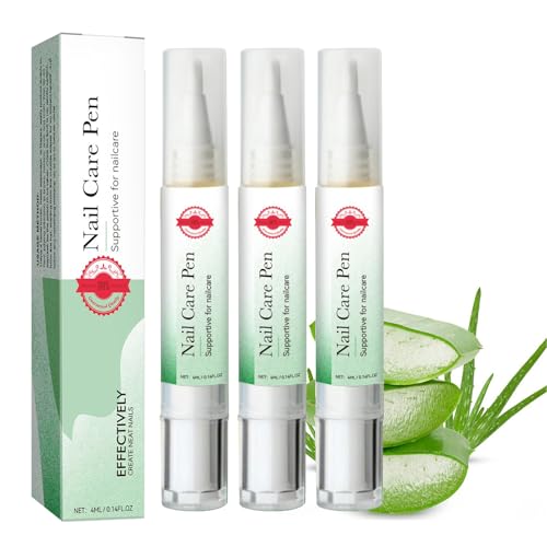 5 Stück Nail Care Pen - The Original, Nail Care Pen Nagelpilz Stift österreich, Nail Care Pen Kosmetische Pflege Bei Nagelpilzinfektion, Mit TeebaumöL, Vitamin E & Aloe Vera (3 Stück, 4ml)