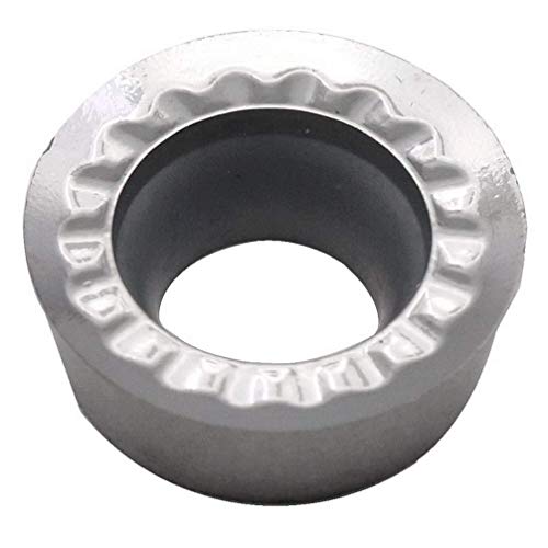 Maifix 10Pcs RPGT1003-AL ZK01 CNC Aluminium Kupferbearbeitung Schneiden EMR Präzisionsschnitt Drehmaschine Fräser Hartmetall Schaftfräser Einsätze