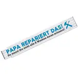 Zollstock mit Spruch Papa repariert das - du musst ihn nicht alle 6 Wochen daran erinnern! - schönes Geschenk für den Vater zum Vatertag, Geburtstag | Geschenkidee für Hobby-Handwerker, Heimwerker