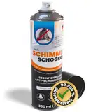 Tonis SCHIMMELSCHOCK Anti-Schimmel-Farbe 5.1 mit 99,999% antimikrobieller Wirkung | Sprühfarbe für ca. 1,5 m2, wissenschaftlich nachgewiesene Sofortwirkung | Effektiv und zuverlässig