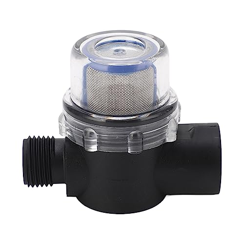 Inline-Wasserfilter, 1/2-Zoll-14-Innengewinde, Inline-Filter, 50-Mesh-Sieb, Kunststoffkonstruktion, Wassersieb für Pipeline-Wasserpumpensieb