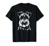 Zwergschnauzer cool Hund Hunde Geschenk Hunde T-Shirt
