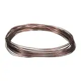 QUARKZMAN Bonsai Draht Eloxiertes Aluminium Trainingsdraht 0,8mm Stärke 10m Länge Biegsamer Bonsai Baum Draht für Garten, Gartenbau, Landschaftsbau, Pflanzen, Braun