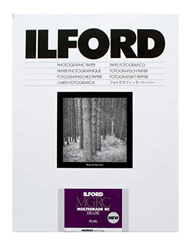 ILFORD MULTIGRADE RC DE Luxe MGD.44M - Surface Perlée 20,3 x 25,4 cm 25 feuilles