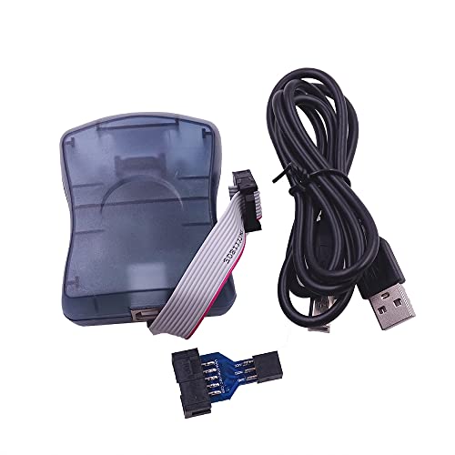 Fasizi AVR ISP Programmierer kompatibel mit Atmel AT AVR ISP MK2 MKII ATMEL AVR USB AVRISP XPII In-System Programmer unterstützt AVR Studio 4/5/6/7
