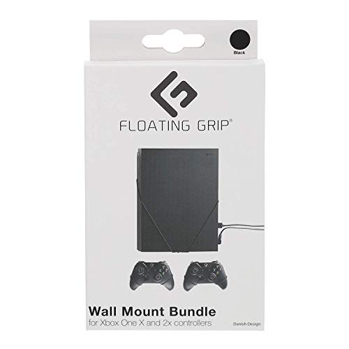 Xbox One X Wall Mount by Floating Grip Bundle (149-161B-BU)