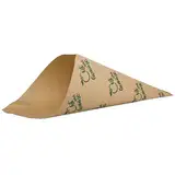 1000 Obstspitztüten Papier Spitztüten für Obst & Gemüse braun mit Neutraldruck versch. Größen zur Auswahl - Inkl. VerpackG in D (1500g 37cm)