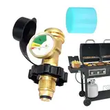 Propangas Füllstandsanzeige Gasflasche,-Messgerät Für Propangas-Tank,Leckdetektor Druckmessgerät,Tankanzeige,Grill Tank Gauge,Gasdruckmessgerät Für Gasflaschen,Grills,Wohnmobile,Heizungen