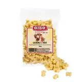 DIBO Leckerli mit Käse, 200g Beutel - Hundesnack klein und praktisch Training Hundeleckerlies, gesund und lecker, Belohnung für Hund und Katze