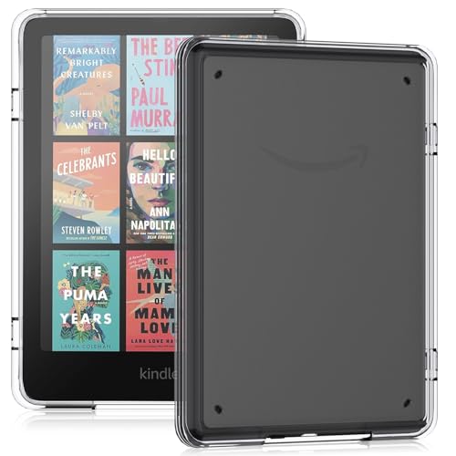 Sonlaryin Clear Hülle für 7″ Kindle Colorsoft Signature Edition 1. Gen & Kindle Paperwhite Kids & Signature Edition (12. Gen, 2024), Ultra Slim Anti-Gelb-Hülle, Nicht für Kobo Remarkable - Clear