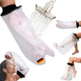 KENISTORE® Wasserdichter Schutz für Gips, Bandagen und Wunden – Wiederverwendbare Duschabdeckung für Arm oder Bein – 100% Wasserdicht, Einfach zu Benutzen – Perfekt für Erwachsene und Kinder