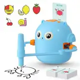 Roboter Zeichnen für Kinder, Interaktiver Bildungsschild Roboterspielzeug für Kinder, Roboter für Kinder mit 100 Karten, Magic Drawing Roboter für Mädchen