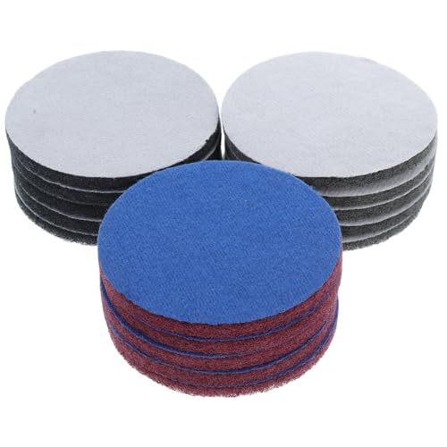 Veemoon 15 Stück Ersatzpads Zur Reinigung Elektrischer Bürsten Scheuerpads Scheuerschwämme Kratzfeste Power Reinigungsbürste Kleine Scheuerbürste Scheuerschwämme Aus Aluminiumoxid