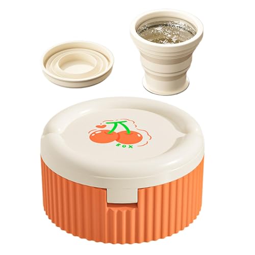 Pillendose, Pillendose für Reisen, Box für Medikamentenspender – Speicher für versiegelte Medikamente für Zuhause und Reisen im Freien