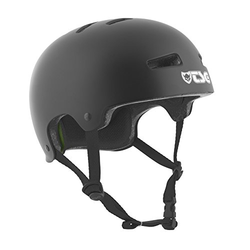 TSG Helm Evolution Solid Color, Schwarz (satin black), XXL, 75046