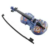 LOLIPPYY Simuliertes Geigenspielzeug für Realistische Kunststoffgeige für Musikunterricht Lerninstrument für Anfänger Vielseitig Einsetzbar Hause Fördert