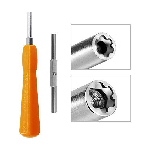 Cemobile Gamebit-Schraubendreher 4,5 mm 3,8 mm, Double-End-Bit-Sicherheit Gamebit-Schraubendreher-Kit Kompatibel mit Nintendo-Konsolen, NES, SNES, N64, GameBoy, GameCube, Virtual Boy, Spielekassetten