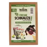 Bosch Freshe Schnauze - Gemüsekiste Aktionspaket 6 x 200 g | Mixpaket mit Roten, Grünen und Gelben Toppings für Hundefutter | Für Trockenfutter und Nassfutter geeignet