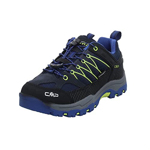 CMP Kids Rigel Low Trekking Shoe Wp Wanderschuh, B.Blue-Electric, 36 EU