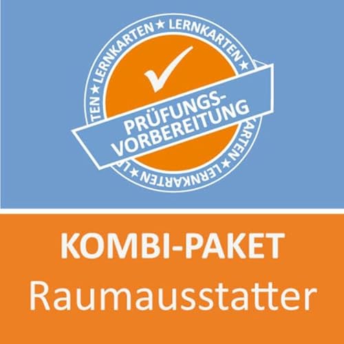 AzubiShop24.de Kombi-Paket Lernkarten Raumausstatter /in [German]