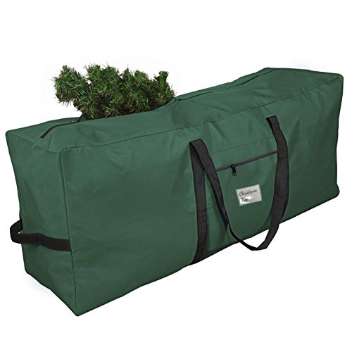Garten Aufbewahrungstasche 125 cm – Große Outdoor Tasche für Sitzkissen, Decken, Polster & Gartenaccessoires – wasserdichte Transporthülle – Rechteck Grün [125]