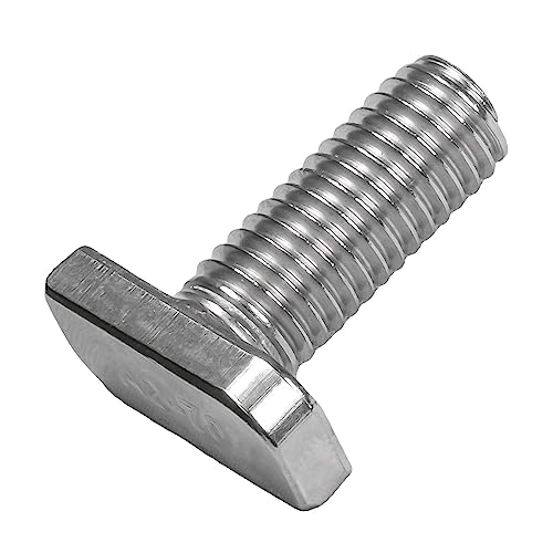 SCREW REBEL Hammerkopfschrauben Edelstahl A2-70, M8 x 30-25 Stück für Photovoltaik und Solar, TYP 28/15