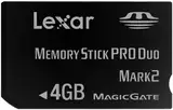 Lexar Memory Stick Pro Duo Gaming Edition Flash-Speicherkarte 4GB