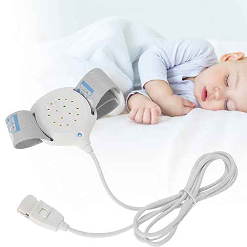 Bettnässer Alarm, Bettnässen Alarm, Bedwetting Alarm, Nachtalarm, Alarm Sensor mit Ton und Vibration Geeignet für Tiefschläfer Kinder und ältere Menschen Erwachsene