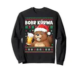 BOBR KURWA X XMAS BIERBER BIBER - XMAS Weihnachten Bier Sweatshirt