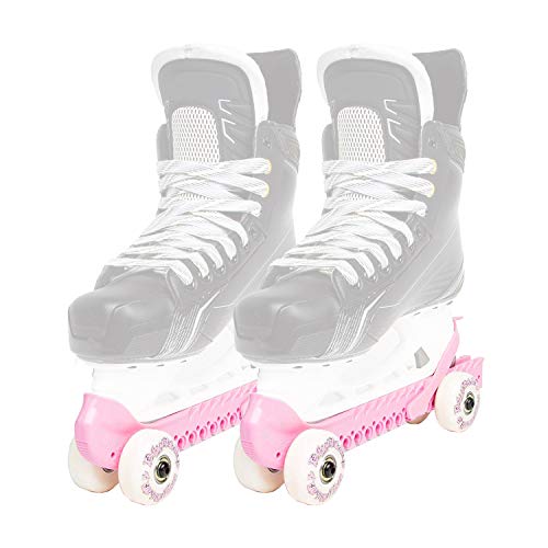 Rollergard 44374-Pink Rollen-Kufenschoner für Eishockey-& Schlittschuhe I Eishockeyschlittschuh-Schutz I Kufenzubehör I One Size, pink