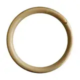 G-LIKE Wing Chun Rattan Ring - Traditionelle Chinesische Kampfkunst Wing Tsun Kung Fu Tai Chi Trainingsring Natürliches Holz Krafttraining Fitness für Hände – Innendurchmesser 21,5cm (Naturfarbe)