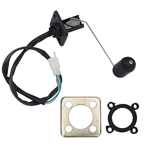 Akozon Kraftstoffstandsensor, Tank Heizölstand Schwimmer Sensor Universal Scooter Moped Dirt Bike Tankfüllstandssensor ATV-Teile Ersatz für RSZ 125 ZY 125