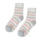 TYUIOP Socken Frauen Thermosocken für Damen, Korallen-Fleece-Socken, Herzform, Druck, bunt, leicht, sportlich Kompressionskniestrümpfe Damen (1-E, One Size) Kuschelsocken Baumwolle