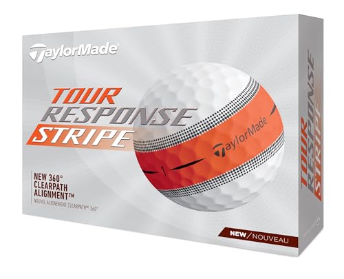 TaylorMade TM22 Tour Response Stripe Orange