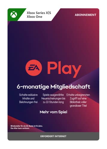 EA Play 6 Month Subscription | Xbox One/Series X|S - Download Code