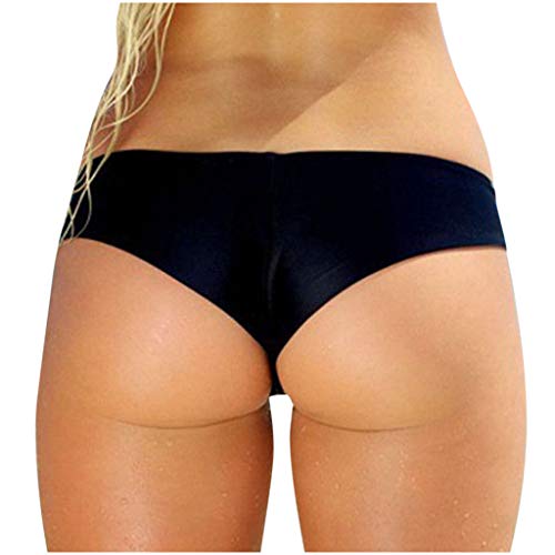 Riou Damen String Bikinihose Brazilian Tanga Sexy Bikini Slip Unterteil